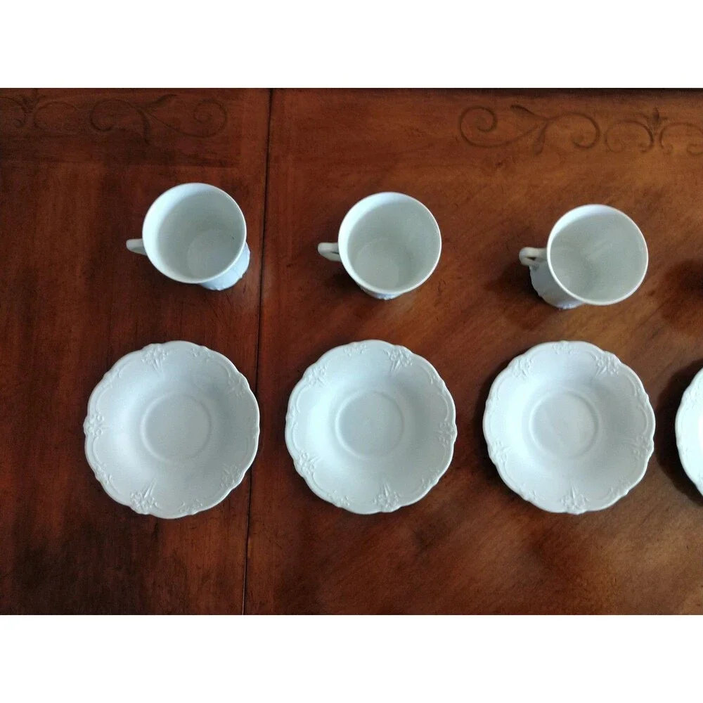Lot of 5 Tirschenreuth BARONESSE White 3